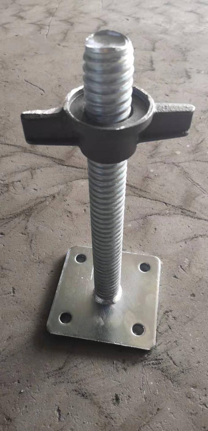 Building Scaffold Screw Jack QT450 Handle Nut With Strong Bearing Capacity