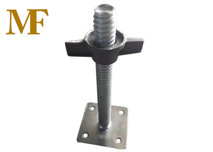 U Head Type Pipe Screw Jack High Compressive Strength For Scaffolding System