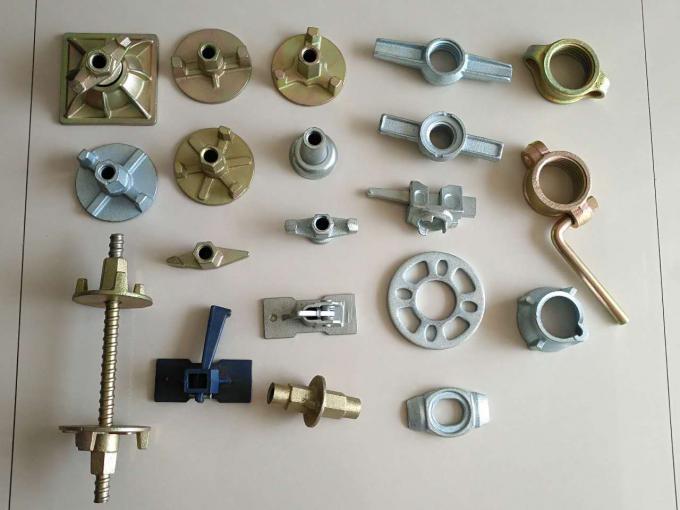 Small Construction Formwork Accessories D15 Wing Nut 0.42kg 200kN ...