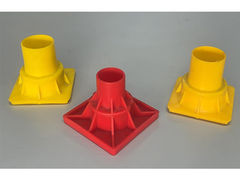 A Closer Look: Convenient Rebar Safety Caps Lightweight And Durable For Construction Sites