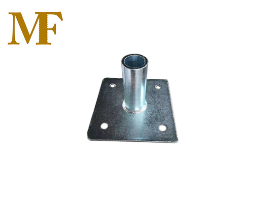 Electric Galvanized Base Plate Scaffolding Accessories 150*150*5mm