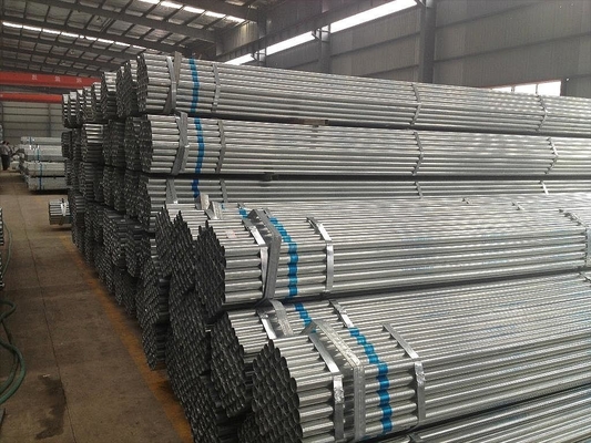 GI Pre Galvanized Steel Pipe Tube Q345 6m For Construction