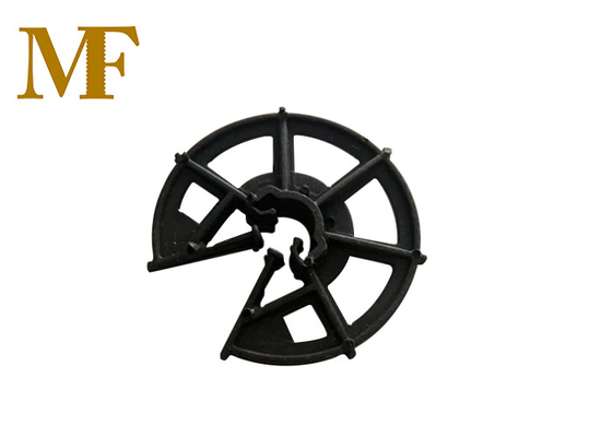 PP Rebar Star Wheel Spacer 15mm Pile Cage Clip On Spacer