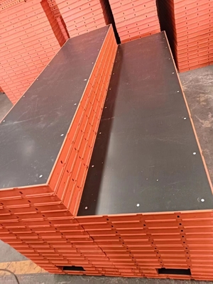 Steel Frame Plywood Board Formwork 1200*600mm For Concrete Wall