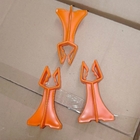 Heavy Duty Plastic Chair Rebar Spacers Orange Color 40mm Thickness