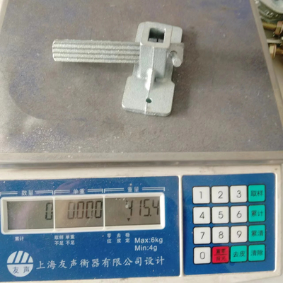 Nodular Cast Formwork Hardware Rapid Wedge Clamp Adjustable Column Clamp