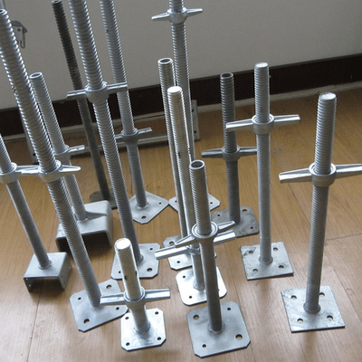 Galvanized Scaffolding Jack Base Screw Jack Stands Shoring Jack Scaffold Base Plate