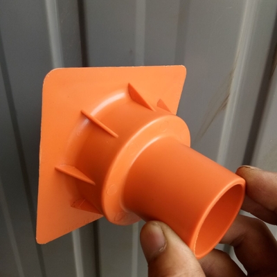 Blue Color Plastic Rebar Cap Reinforced Concrete Square Protective