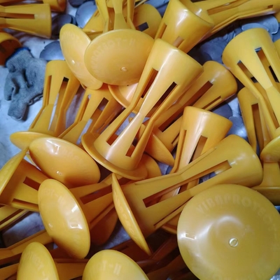 8 - 40mm Plastic Rebar Impalement Prevention Cap With Inner Steel Plate