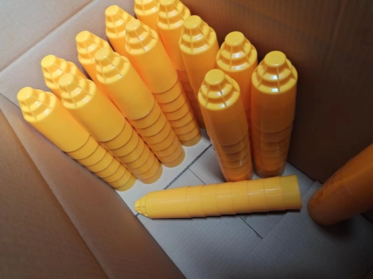 Australia Plastic Rebar Prevention Cap Orange Color PE For 10 - 32mm