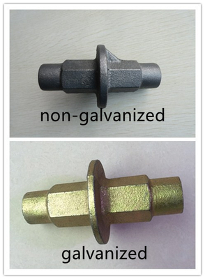 Concrete Construction Formwork Accessories EN Standard Water Barrier Stopper With Tie Rod