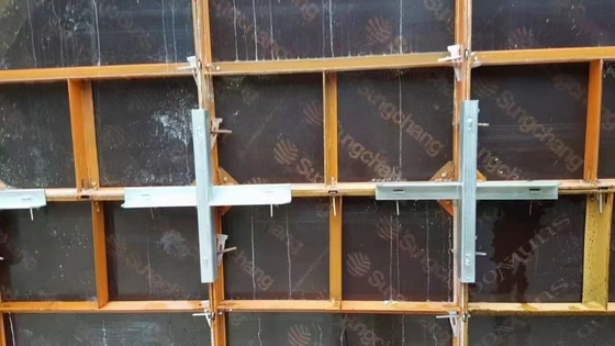 Construction Steel Concrete Formwork Supporting Cross Joint For Korean Market