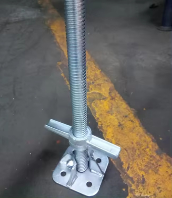 37mm Scaffolding Adjustable Hollow Bar Jack Base/Adjustable Solid Bar Screw Jack