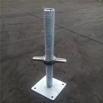 37mm Scaffolding Adjustable Hollow Bar Jack Base/Adjustable Solid Bar Screw Jack