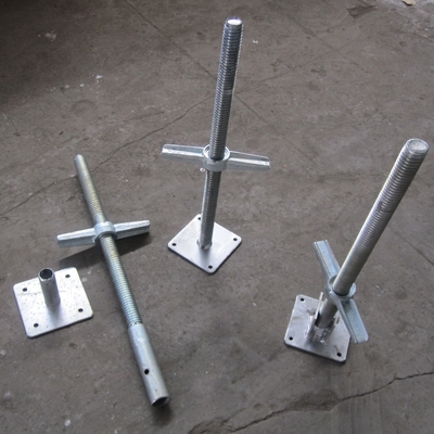 Formwork Accessories Scaffolding Levelling Jack With Swivel Base