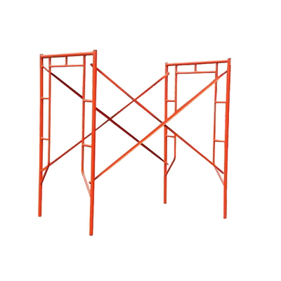 5-Ton Loading Capacity Anti Slip Scaffold Frame Rust Resistant Easy Assembly For Construction Site
