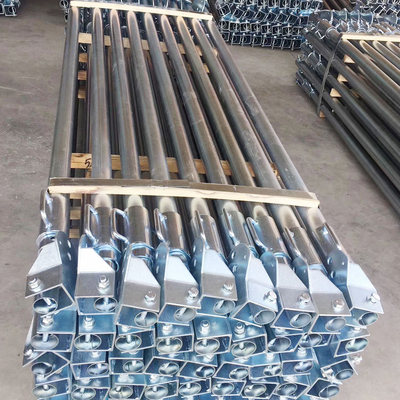 235*147*4mm Adjustable Steel Props with Galvanized Surface Finish