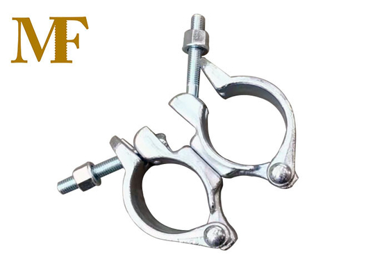 SGS Certification Scaffolding Coupler With Painted Finish Casting And Assembly Process