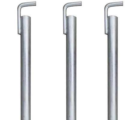 Scaffolding Tubular Anchor With Hook and Galvanized Finish and Seamless Steel Tube Rod