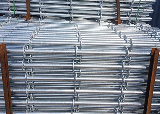 Sliver Ringlock Scaffolding For Versatile Height Range Of 500/1000/1500/2000/2500/3000/4000mm