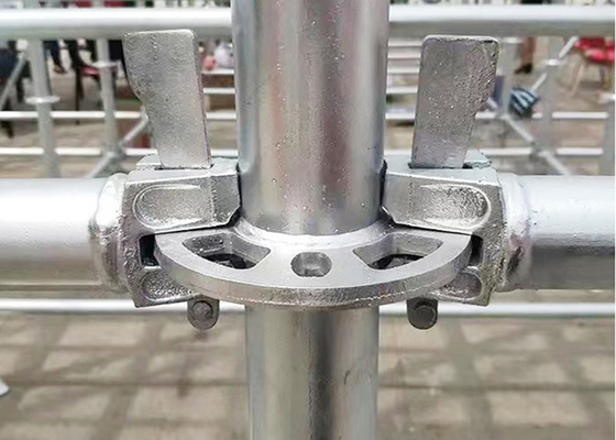 48.3mm/42mm Tube Diameter Disk Lock Steel Tubular Scaffold For End Construction