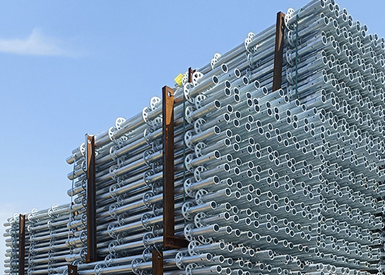 Pre-galvanized Steel Plate Buckle Scaffold For Strong And Sturdy Support