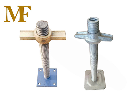 Adjustable Scaffold Screw Jack  Base Sturdy And Corrosion-Resistant For Outdoor