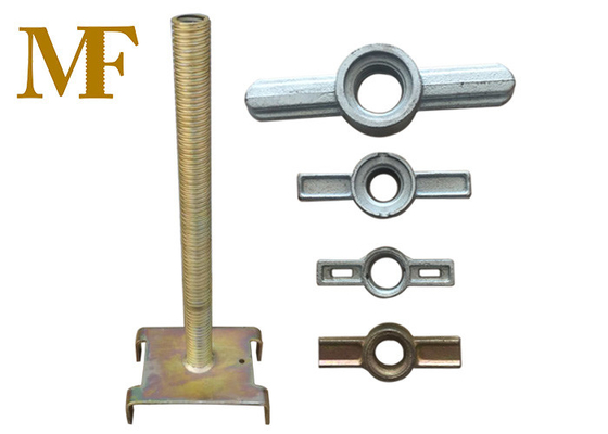 Adjustable Scaffold Screw Jack  Base Sturdy And Corrosion-Resistant For Outdoor