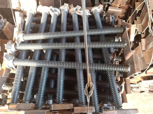 Hand Welding Solid Bar U Shape Top Jack For Scaffolding