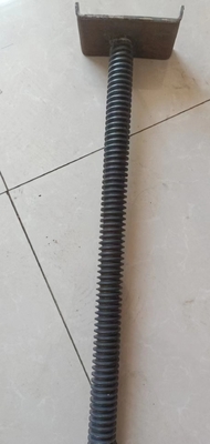Hand Welding Solid Bar U Shape Top Jack For Scaffolding