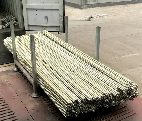 Construction Scaffolding Formwork Steel Tie Rod Bar With Tie Rod Wing Nut