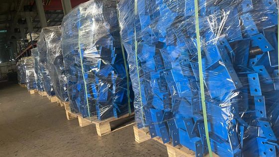 Blue Painted Scaffold  Base Jack and U Head Jack Scaffolding Jack Base
