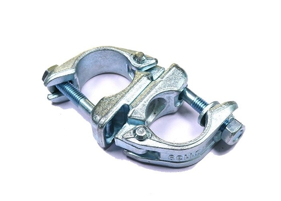BS1139 / EN74 Galvanized Drop Forged And Pressed Scaffolding Double Swivel Couplers