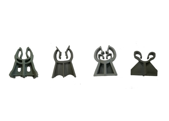 6-24mm Bar Size Plastic Rebar Spacer With 15-50mm Concrete Cover Thickness And Graphic Design Pattern