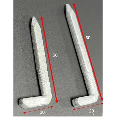Q195/Q235 Iron L-Shaped Steel Nails for Construction Materials Headless 15mm-120mm Length