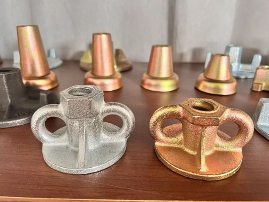 Concrete Tie Rod System Formwork Galvanized Cast Iron Small Nut Wing Nut
