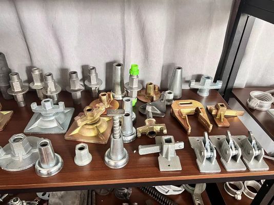 Formwork Accessories Galvanized Steel Metal D15 Tie Rod Steel Cone for Concrete Construction