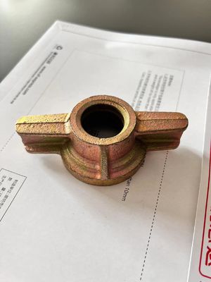 Formwork Accessories Galvanized Steel Metal D15 Tie Rod Steel Cone for Concrete Construction