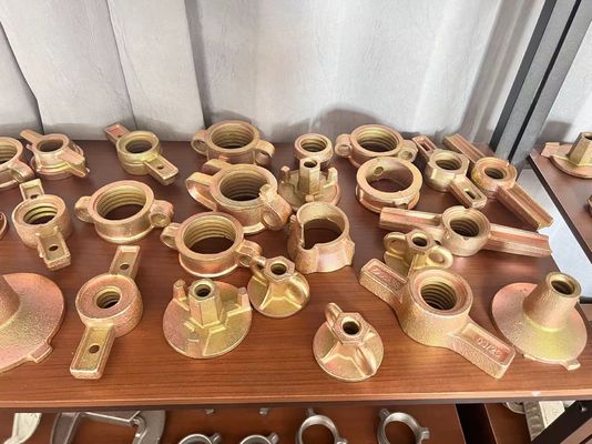 Formwork Accessories Galvanized Steel Metal D15 Tie Rod Steel Cone for Concrete Construction