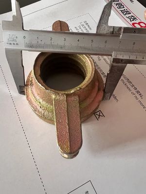 Formwork Accessories Galvanized Cast Iron Nut for Adjustable Jack Base