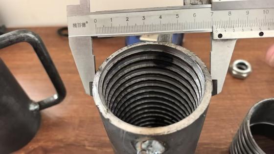 Steel Prop Sleeve Scaffolding Parts Cup Nut with Screw Head