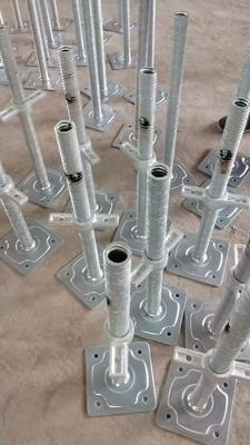 Adjustable Hollow Screw Base Jack Heavy Duty Steel Support for Scaffolding & Construction