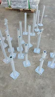 Adjustable Hollow Screw Base Jack Heavy Duty Steel Support for Scaffolding & Construction