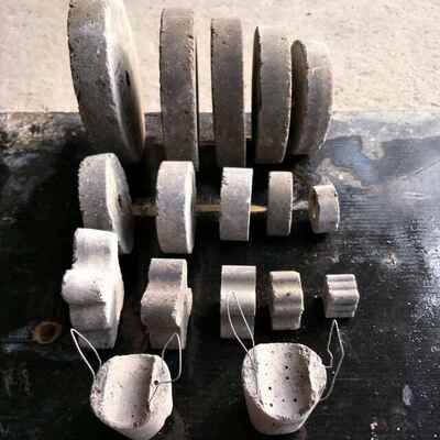 Concrete Spacers OEM Precast Concrete Products For Reinforcement Structure