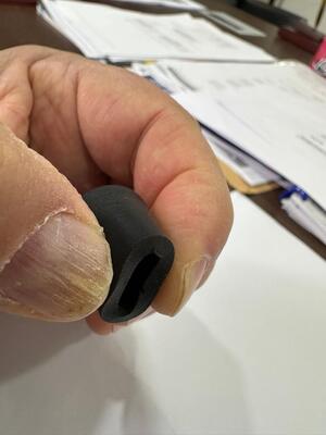 Tapered Rubber Sealing Plugs for Construction Holes 18mm