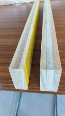 21mm 27mm Thickness Waterproof Formwork Phenolic Plywoods 3 Ply Yellow Shuttering Panel