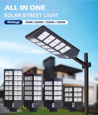 Outdoor Solar Street Light LED Lighting High Efficiency Energy Saving Long Lifespan Auto Control