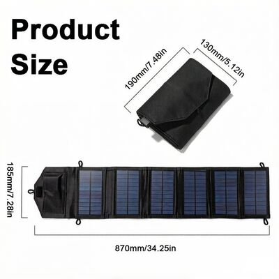 Solar Panels Usb Charger Portable Foldable Mini Six Slices Folding