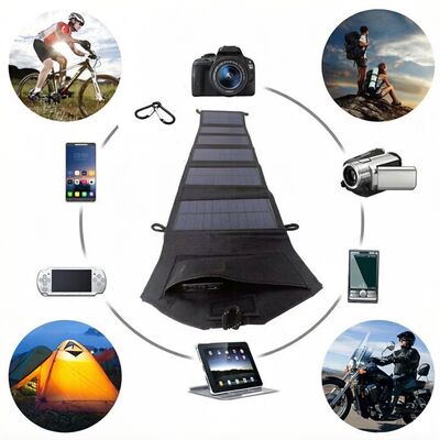 Solar Panels Usb Charger Portable Foldable Mini Six Slices Folding
