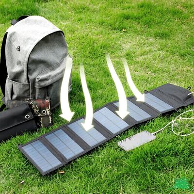 Solar Panels Usb Charger Portable Foldable Mini Six Slices Folding